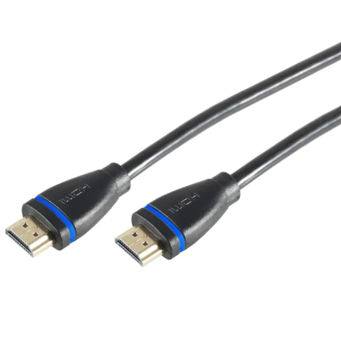 Bayko BASIC II HDMI Anschlusskabel, Stecker/Stecker, HEAC, 4K2K, schwarz, 1,0m