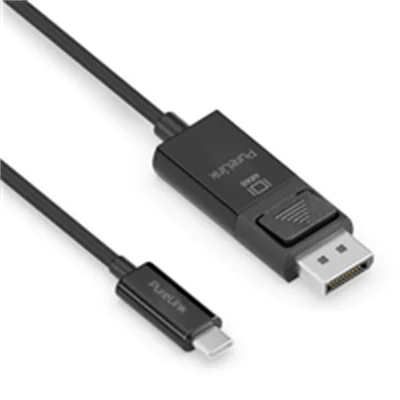 Purelink USB-C auf DisplayPort Kabel, 4K60 iSerie, schwarz, 1,50m