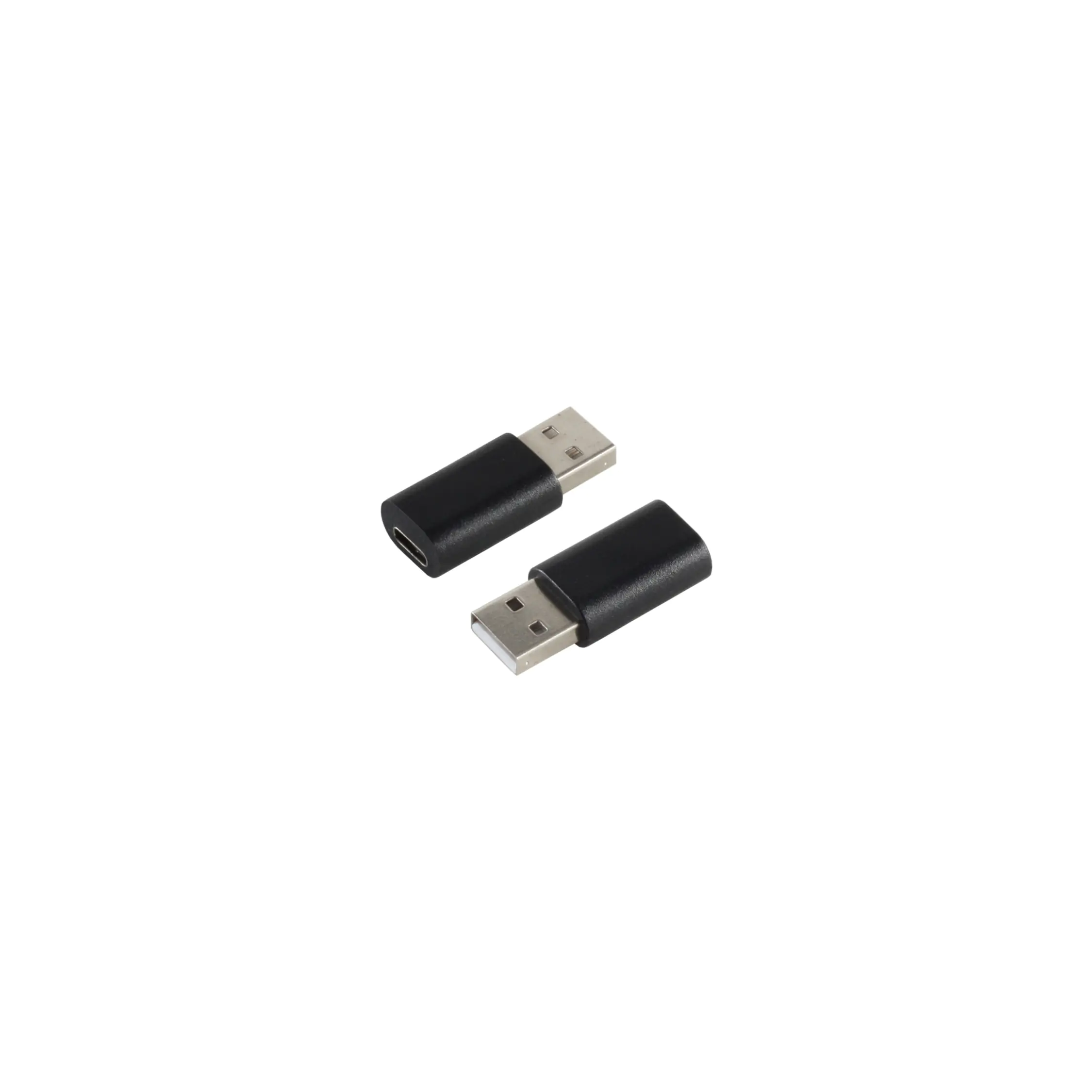 Bayko BASIC USB 2.0/USB-C 3.1 Adapter Buchse/Stecker, 480Mbps, PVC, schwarz