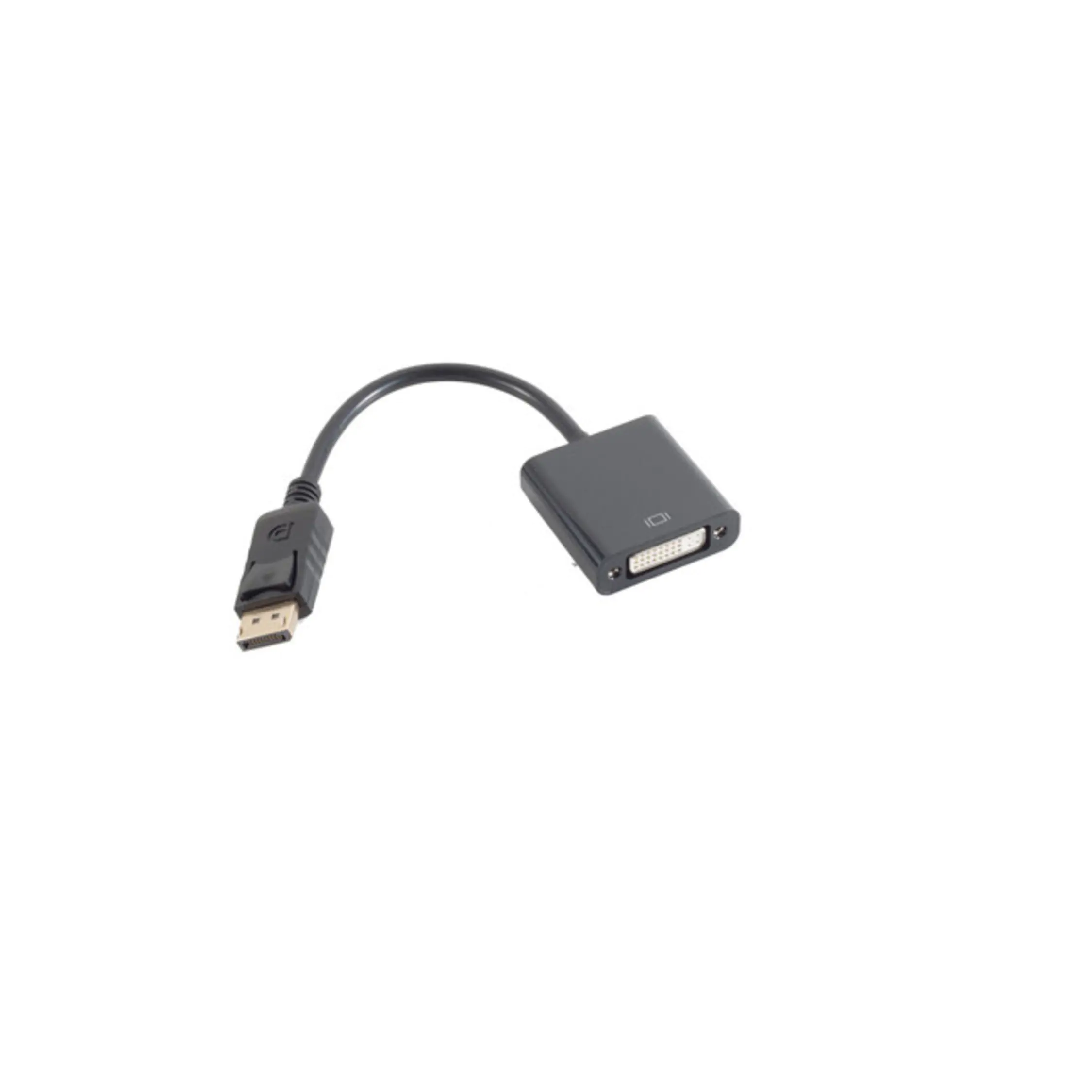 Bayko BASIC II DisplayPort 1.2/DVI Adapterkabel Stecker/Buchse, QHD, schwarz, 0,15m