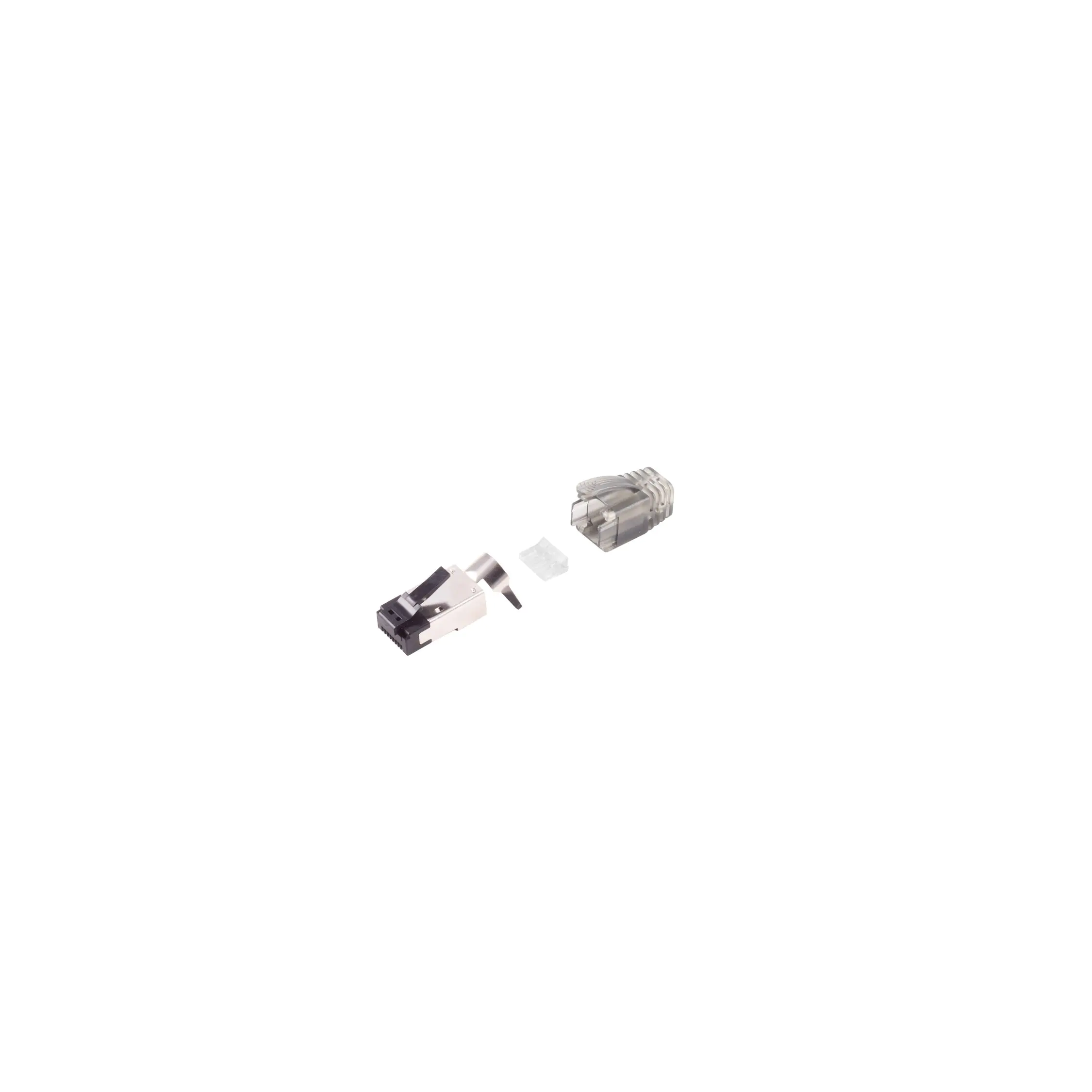 Bayko Netzwerkstecker, RJ45 Modularstecker Interlock