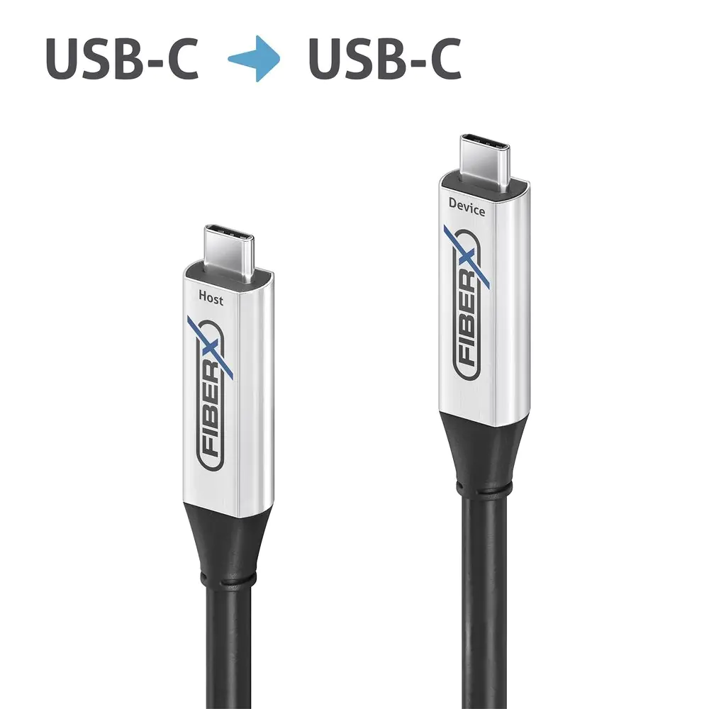 Purelink FiberX Serie, USB 3.2 Gen 1 Aktives Kabel Aktives Glasfaser Kabel USB-C 7.50m