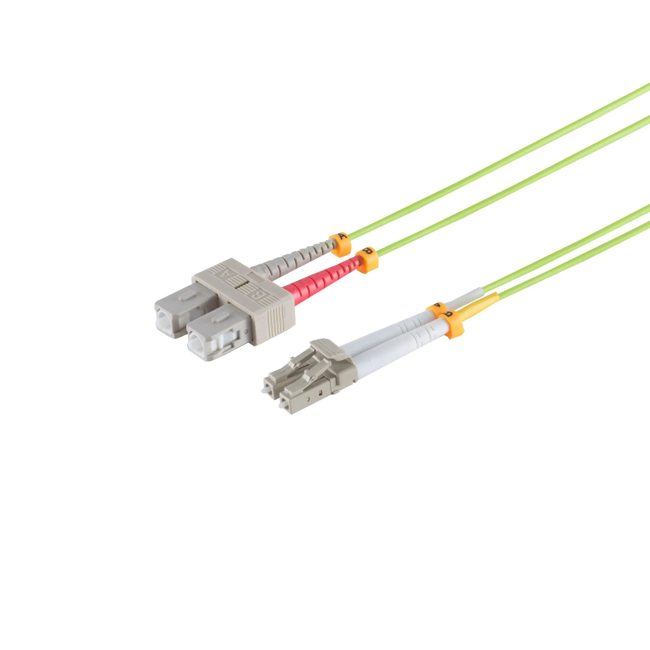 Bayko LWL Patchkabel LC/SC Duplex 50/125µm OM5 lindgrün 2,0m