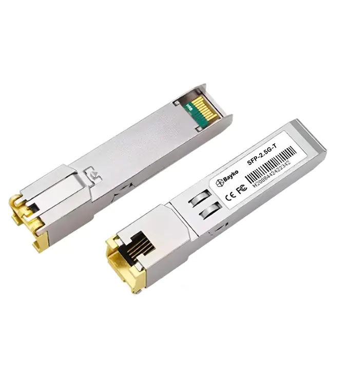 Bayko Transceiver Kupfer SFP 2.5GBase-T 100m Cooper RJ45 2.5G SFP