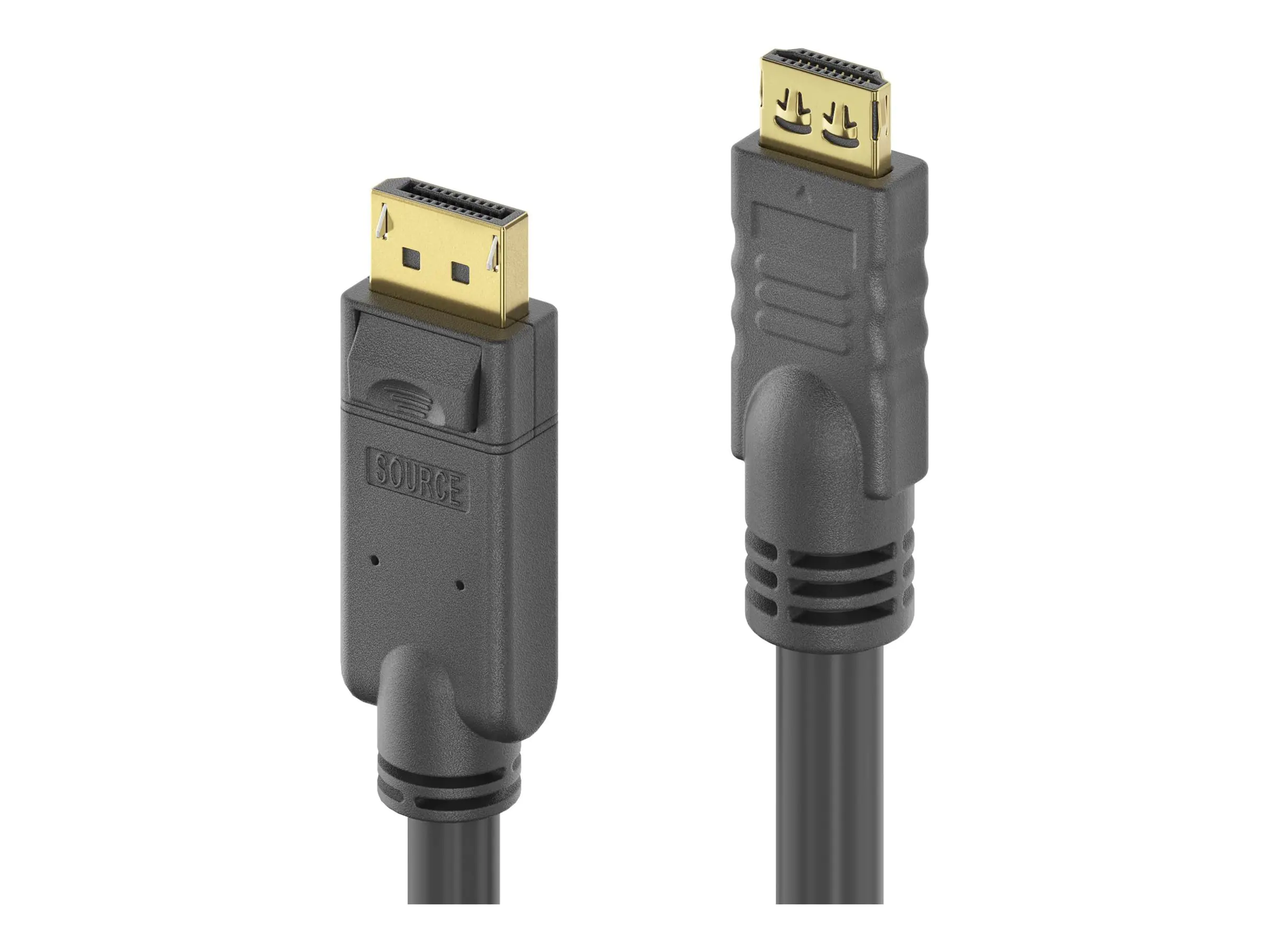 PureLink PureInstall Series - High Speed - Adapterkabel - DisplayPort männlich Verriegelung zu HDMI männlich Verriegelung - 2 m - Dreifachisolierung - aktiv, Support von 4K 60 Hz