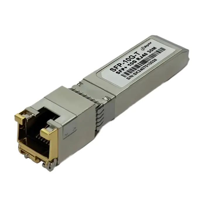 Bayko Transceiver Kupfer SFP+ 10GBase-T 30m Cooper RJ45 10G SFP+