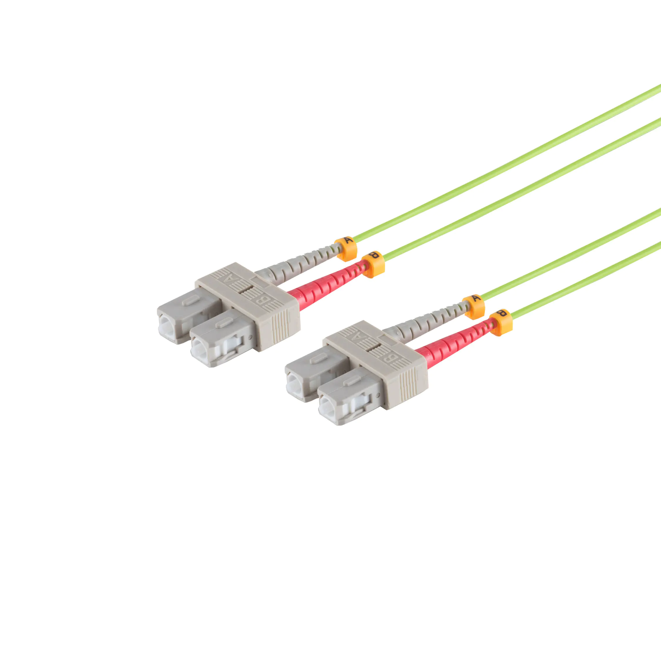 Bayko LWL Patchkabel SC/SC Duplex 50/125µm OM5 lindgrün 1,0m