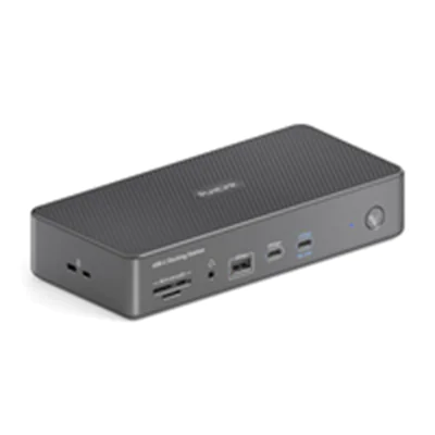 Purelink Vuelogic, Dock, D220, Dreifach-Display USB3.2 Gen2 MST Desk Dock, 8K-Unterstützung