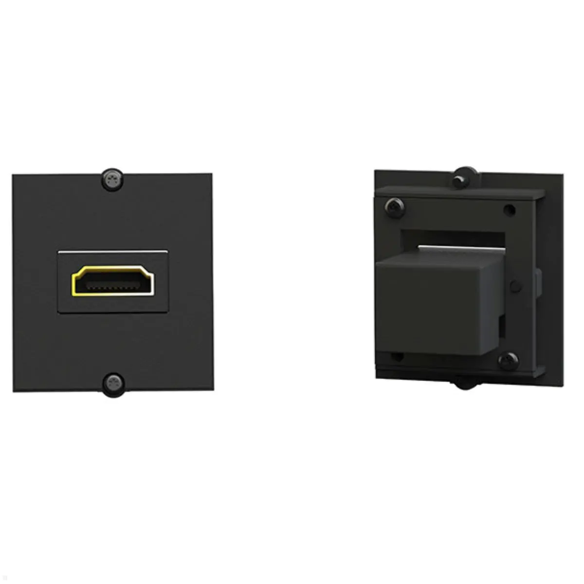 Bachmann Custom Modul HDMI Buchse/Buchse, schwarz