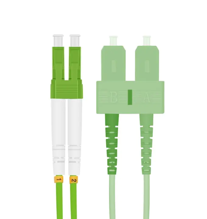 Bayko LWL Patchkabel LC/SC Duplex 50/125µm OM5 lindgrün 2,0m