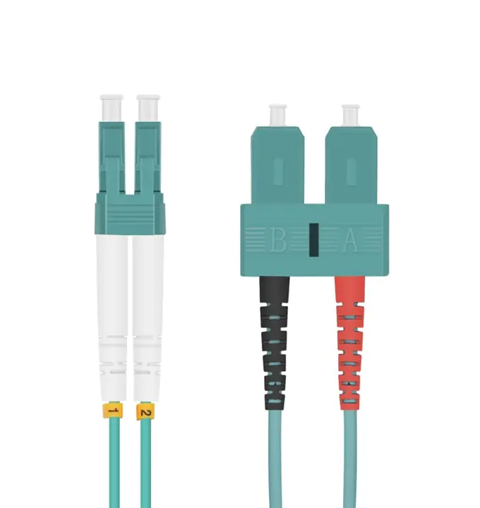 Bayko LWL Patchkabel LC/SC Duplex 50/125µm OM3 aqua 7,5m