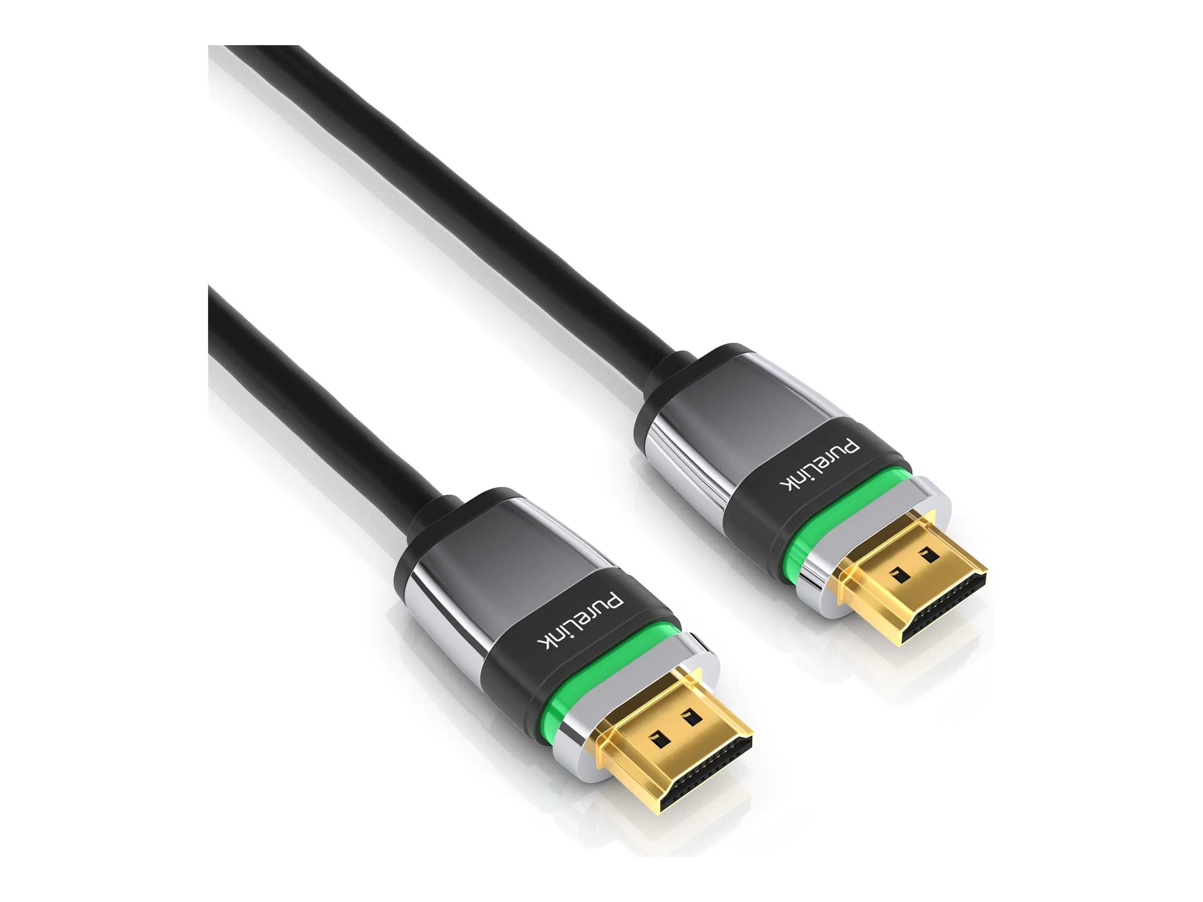 PureLink Ultimate Series - Ultra High Speed - HDMI-Kabel - HDMI männlich zu HDMI männlich - 50 cm - Dreifachisolierung - Schwarz - Support von 8K 60 Hz